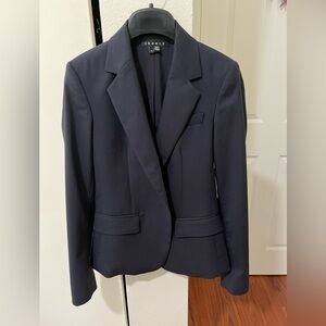Theory Women's Navy Gabe Blazer